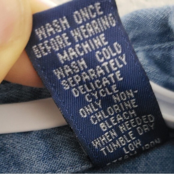 Karen Scott Jeans Short Dress Size M - Picture 4 of 7